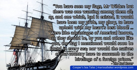 The Pilot and The Red Rover: James Fenimore Cooper’s love-letters to the sea | marissabaker.wordpress.com