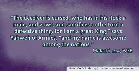 Under God's Authority | marissabaker.wordpress.com