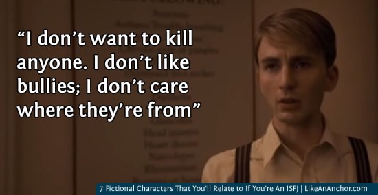 7 Fictional Characters That You'll Relate to If You're An ISFJ | LikeAnAnchor.com