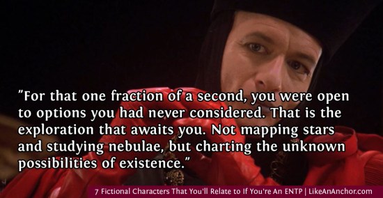 7 Fictional Characters That You'll Relate to If You're An ENTP | LikeAnAnchor.com