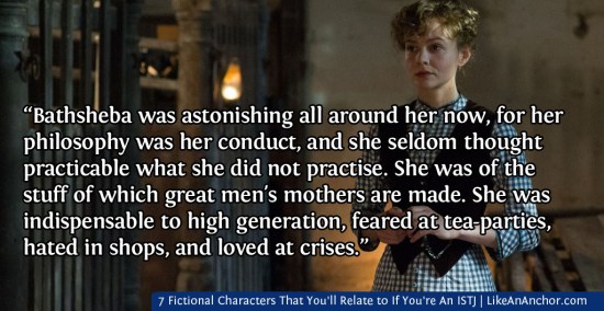 7 Fictional Characters That You'll Relate to If You're An ISTJ | LikeAnAnchor.com