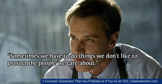 7 Fictional Characters That You'll Relate to If You're An ISTJ | LikeAnAnchor.com