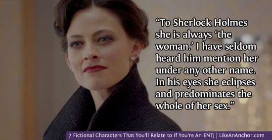 7 Fictional Characters That You'll Relate to If You're An ENTJ | LikeAnAnchor.com