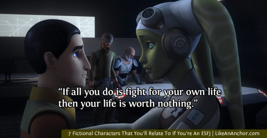 7 Fictional Characters That You'll Relate To If You're An ESFJ | LikeAnAnchor.com