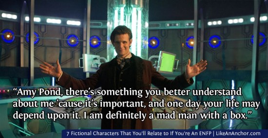 7 Fictional Characters That You'll Relate to If You're An ENFP | LikeAnAnchor.com