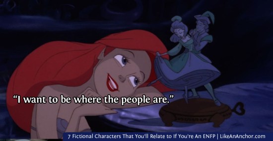 7 Fictional Characters That You'll Relate to If You're An ENFP | LikeAnAnchor.com