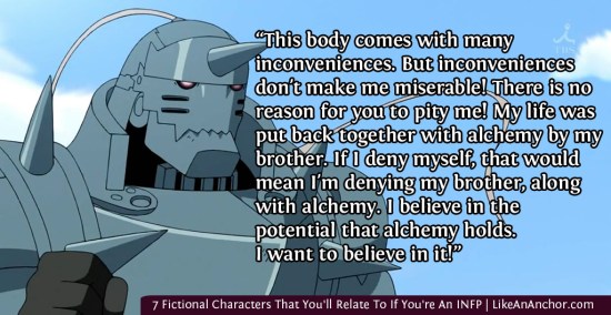 7 Fictional Characters That You'll Relate To If You're An INFP | LikeAnAnchor.com