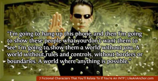 7 Fictional Characters That You'll Relate To If You're An INTP | LikeAnAnchor.com