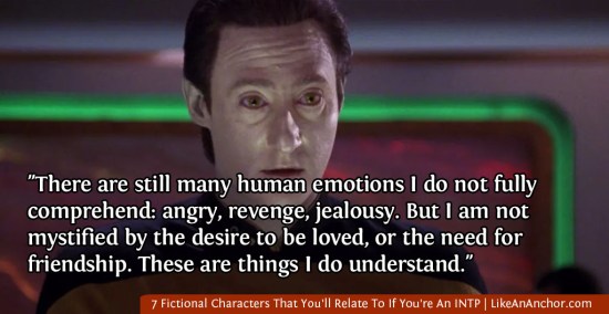 7 Fictional Characters That You'll Relate To If You're An INTP | LikeAnAnchor.com