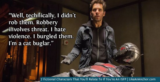 7 Fictional Characters That You'll Relate To If You're An ISFP | LikeAnAnchor.com