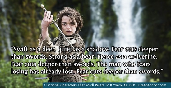 7 Fictional Characters That You'll Relate To If You're An ISFP | LikeAnAnchor.com