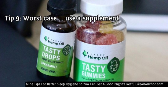 Nine Tips For Better Sleep Hygiene So You Can Get A Good Night’s Rest | LikeAnAnchor.com