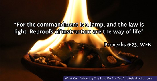 What Can Following The Lord Do For You? | LikeAnAnchor.com