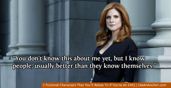 7 Fictional Characters That You'll Relate To If You're An ENFJ | LikeAnAnchor.com