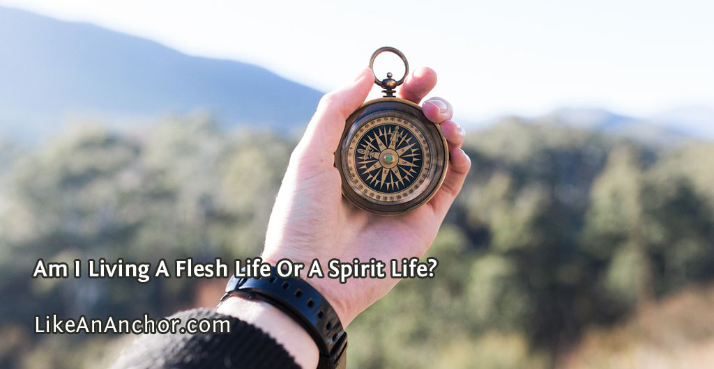 Am I Living A Flesh Life Or A Spirit Life? | LikeAnAnchor.com