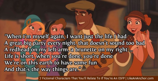 7 Fictional Characters That You'll Relate To If You're An ESFP | LikeAnAnchor.com