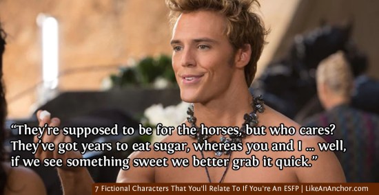 7 Fictional Characters That You'll Relate To If You're An ESFP | LikeAnAnchor.com
