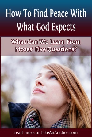How To Find Peace With What God Expects | LikeAnAnchor.com