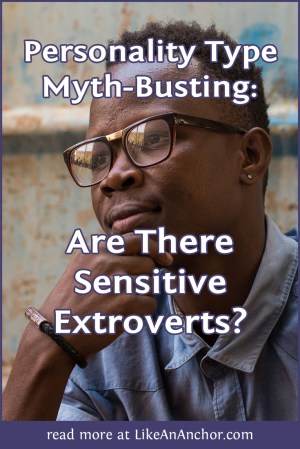 Personality Type Myth-Busting: Are There Sensitive Extroverts? | LikeAnAnchor.com