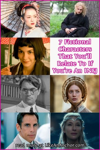 7 Fictional Characters That You'll Relate To If You're An INFJ | LikeAnAnchor.com