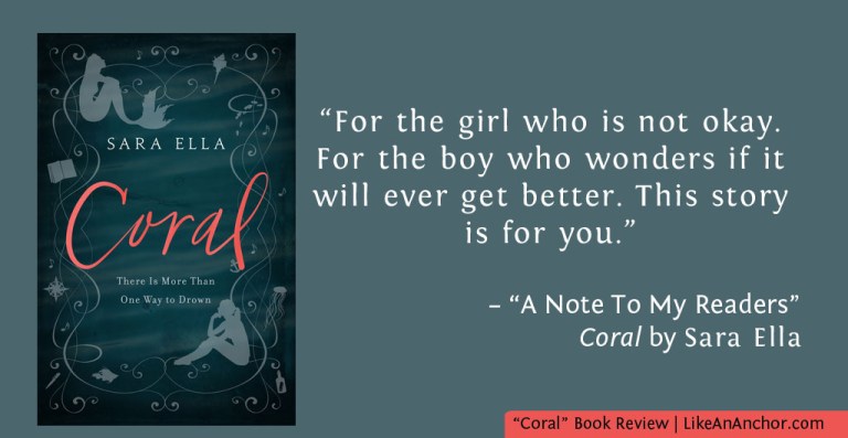 Mermaids and Mental Health: Book Review of "Coral" by Sara Ella | LikeAnAnchor.com