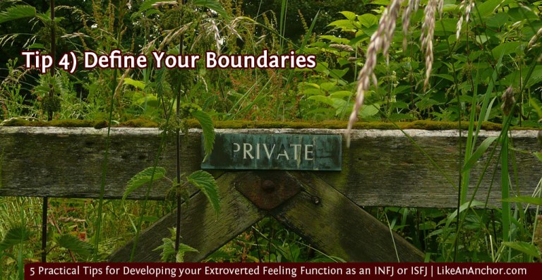 5 Practical Tips for Developing your Extroverted Feeling Function as an INFJ or ISFJ | LikeAnAnchor.com