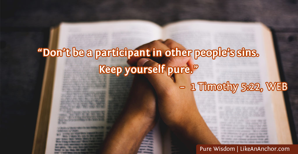 Pure Wisdom | LikeAnAnchor.com