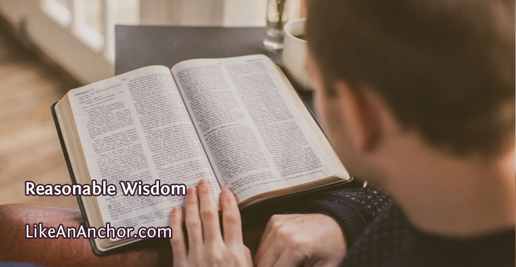 Reasonable Wisdom | LikeAnAnchor.com