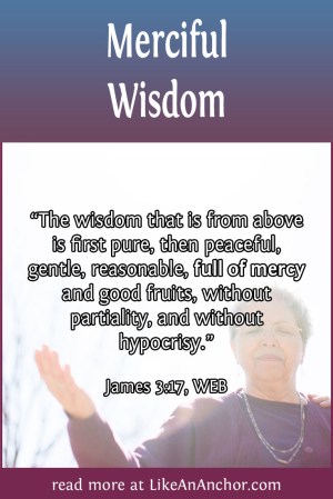 Merciful Wisdom | LikeAnAnchor.com