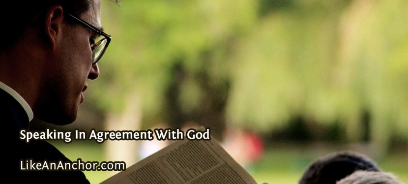 Speaking In Agreement With God