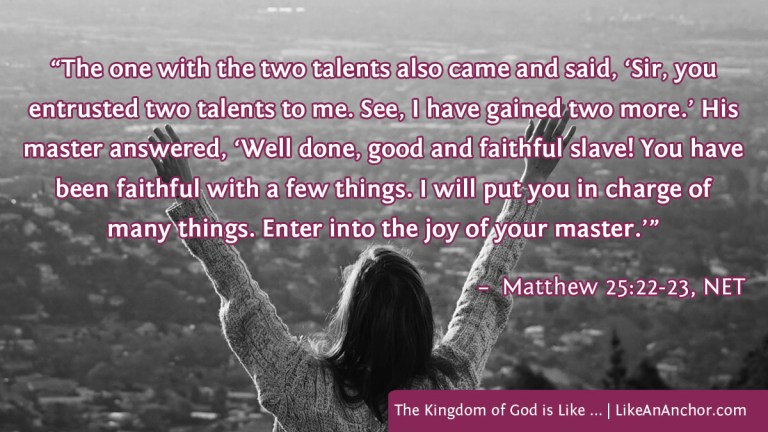 The Kingdom of God is Like ... | LikeAnAnchor.com