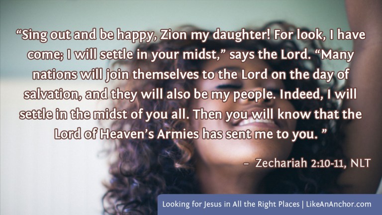 Looking for Jesus in All the Right Places | LikeAnAnchor.com