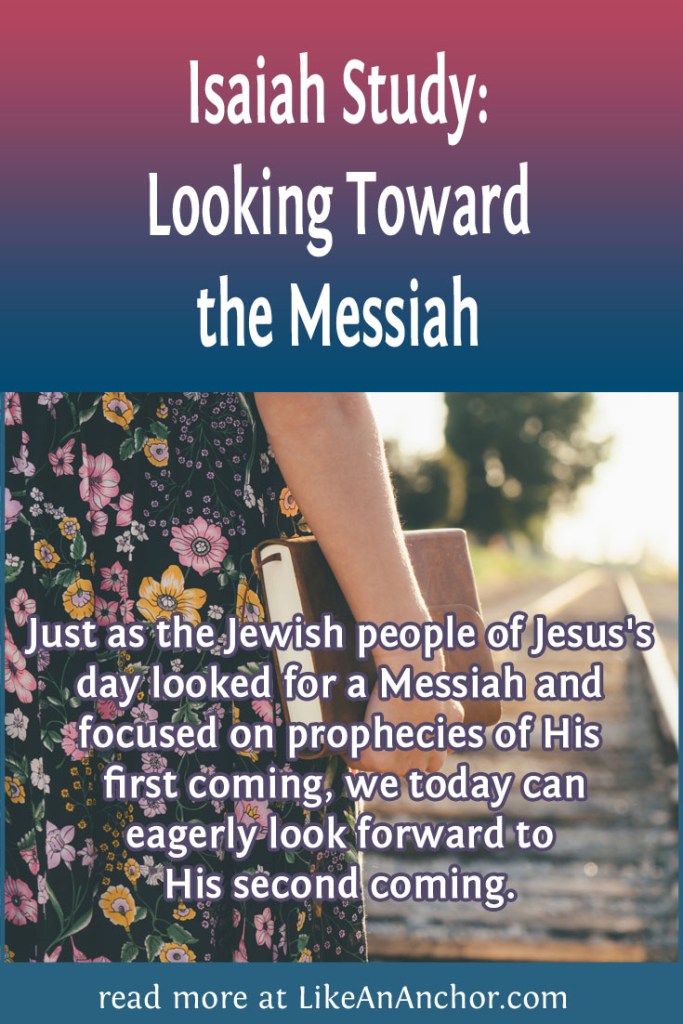 Image of a woman looking down a railway track holding a Bible. It is overlaid with the blog's title text and the words "Just as the Jewish people of Jesus's day looked for a Messiah and focused on prophecies of His first coming, we today can eagerly look forward to
His second coming.