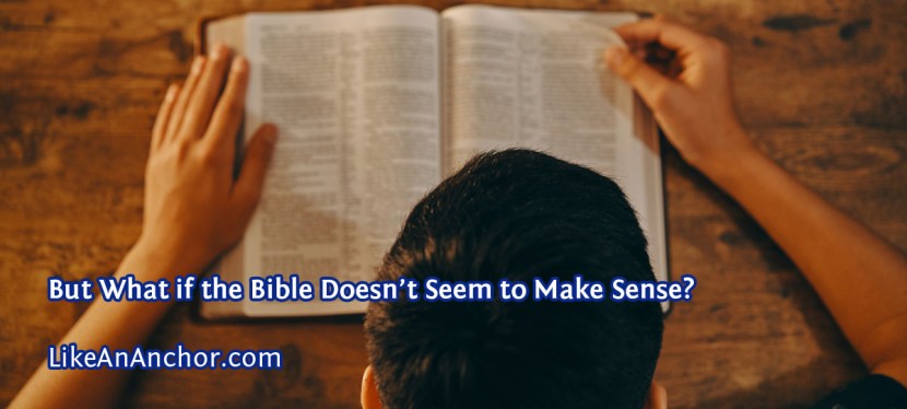 But What if the Bible Doesn’t Seem to Make Sense?
