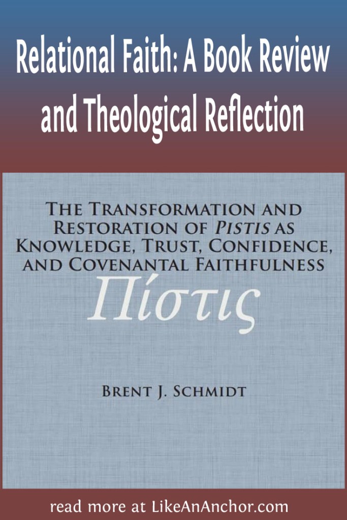 Image of the Relational Faith book cover overlaid with the blog post's title text.